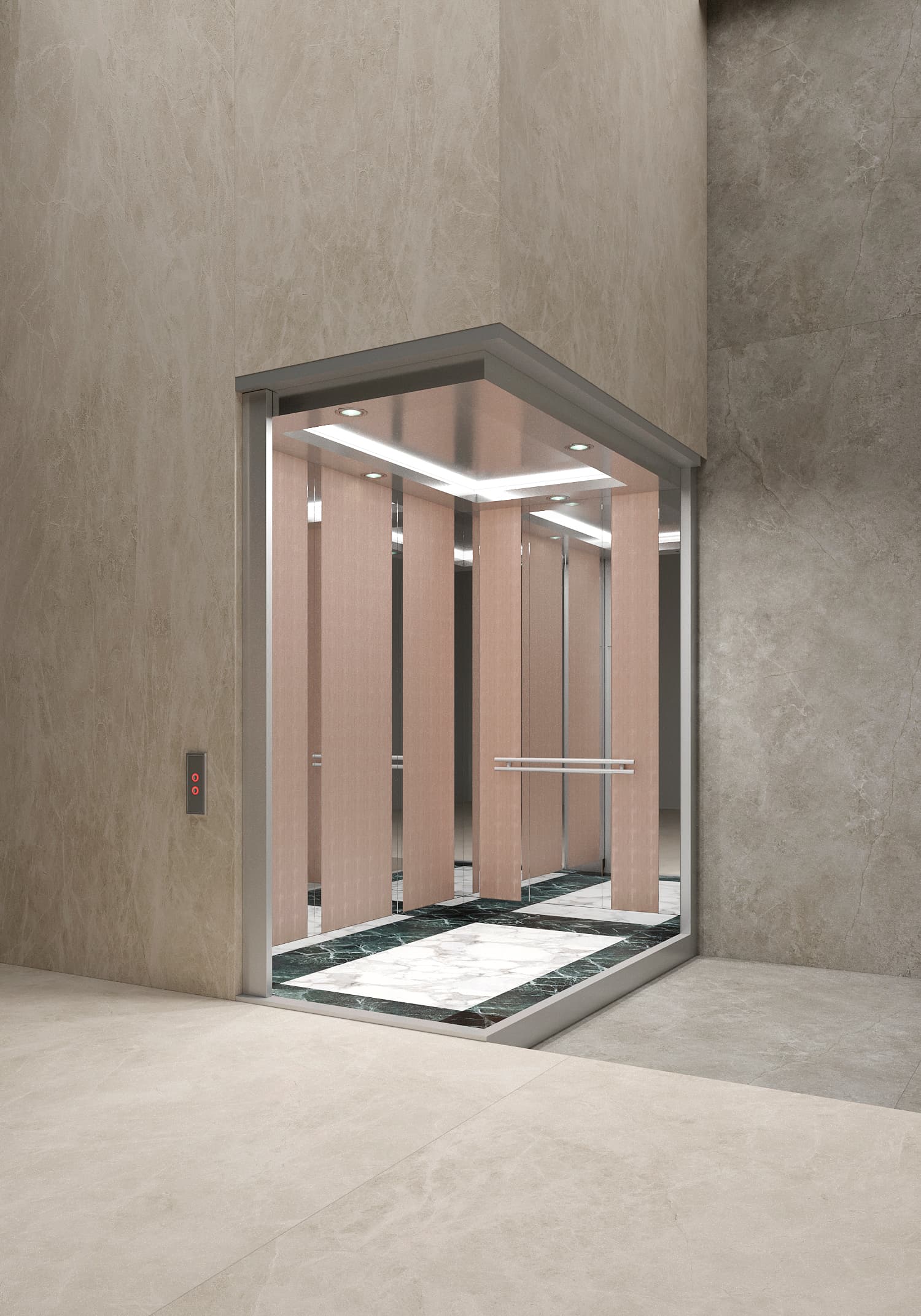 tlz-e20 maxsus lift Toshkent, Yog'och lift, zanglamaydigan po'lat ushlagichlar, ishlab chiqarish joylari uchun lift, MDF obyekti lift