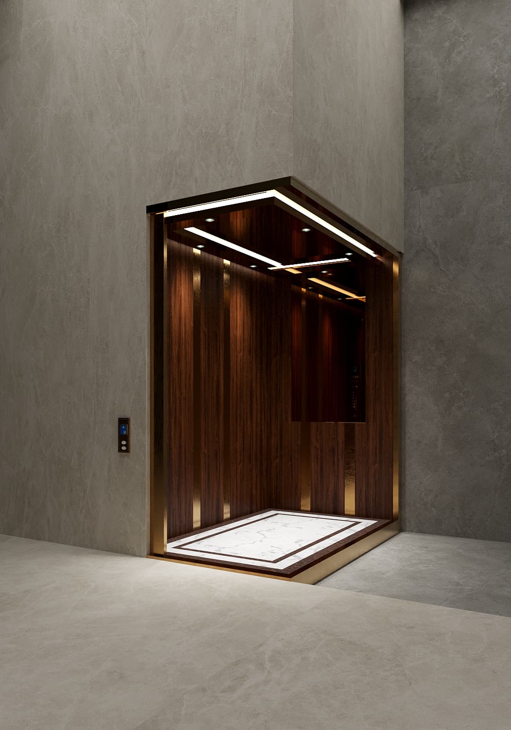 tlz-e17 maxsus lift Toshkent, Yog'och lift, zanglamaydigan po'lat ushlagichlar, ishlab chiqarish joylari uchun lift, MDF obyekti lift