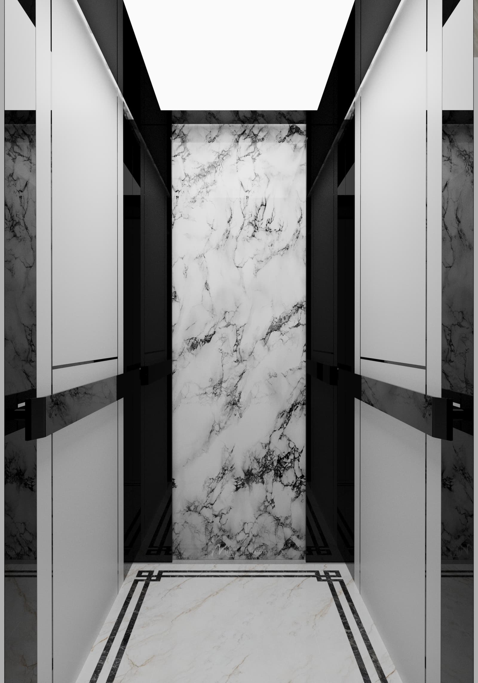 tlz-sp1 maxsus lift Marmar, marmar lift, zanglamaydigan po'lat konstruktsiya, MDF devor